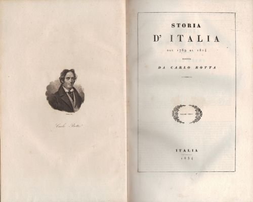 Storia d'Italia dal 1789 al 1814. | Immagine principale
