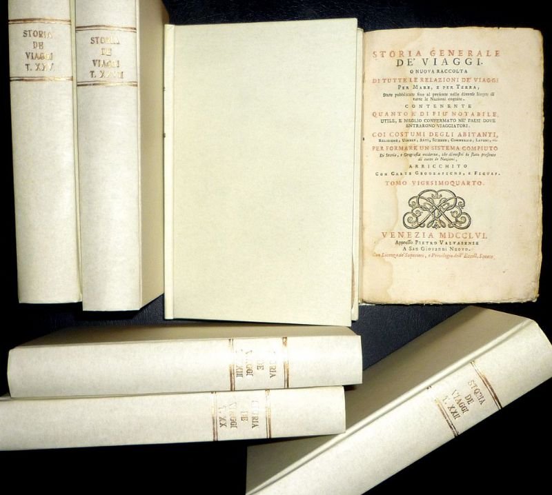Storia generale de' viaggi o nuova raccolta di tutte le …
