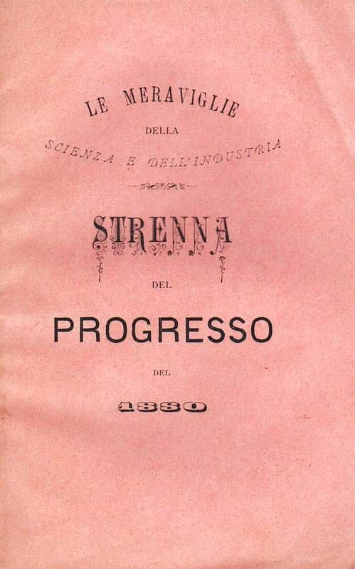 Strenna del Progresso pell'anno 1880, pubblicata per cura della redazioe …