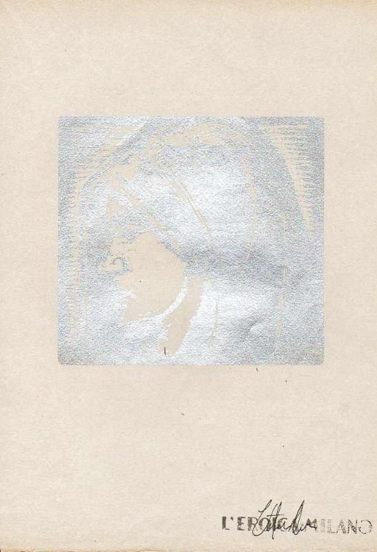 Studio per La Buona Novella.