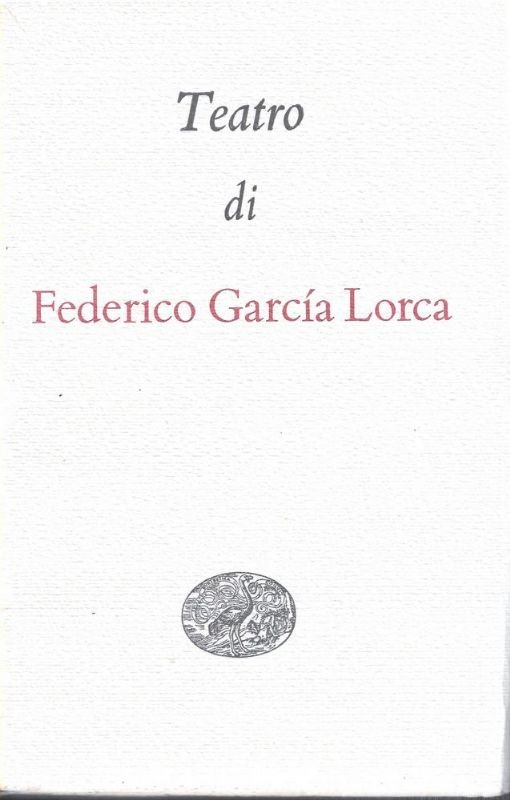 Teatro. Prefazione e traduzione di Vittorio Bodini. | Immagine principale