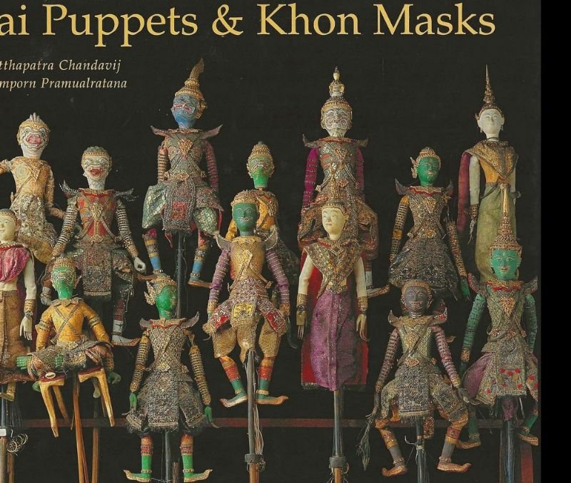 Thai Puppets & Khon Masks.