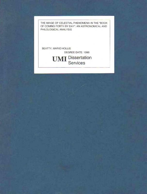 The image of celestial phenomena in the 'Book of Coming …
