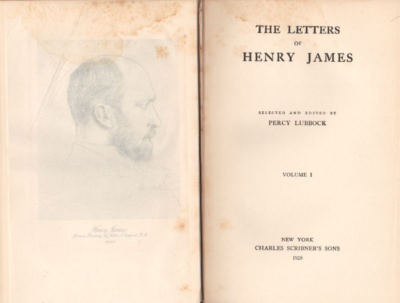 The letters of Henry James. Selected and edited by Percy … | Immagine principale