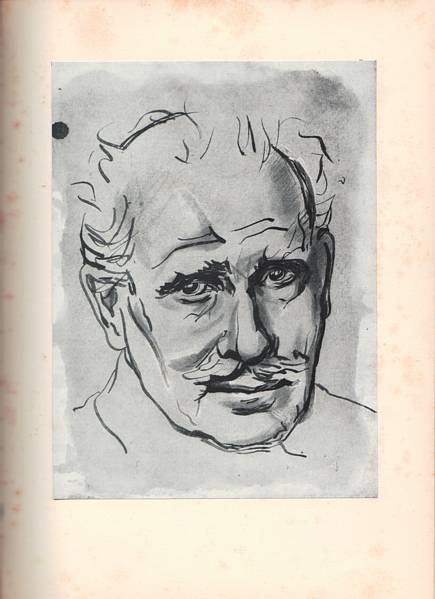 Toscanini nella pittura di Caselli.