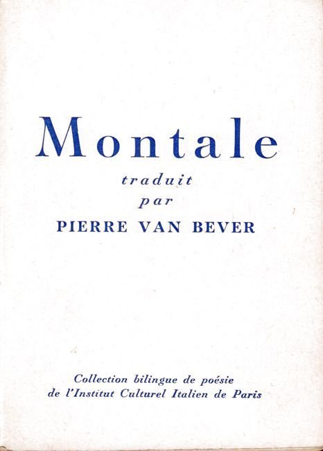 Traduit par Pierre Van Bever. (Collection bilingue de poésie de … | Immagine principale