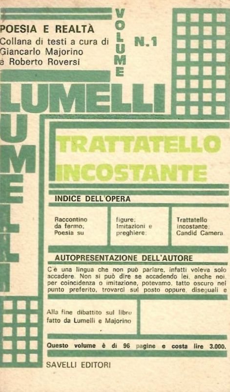 Trattatello incostante. | Immagine principale