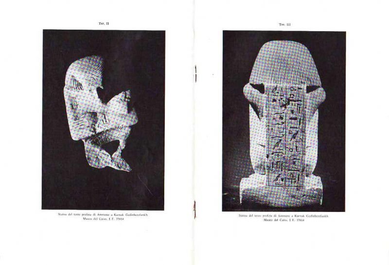 Una nuova statua del terzo profeta di Ammone e Karnak …