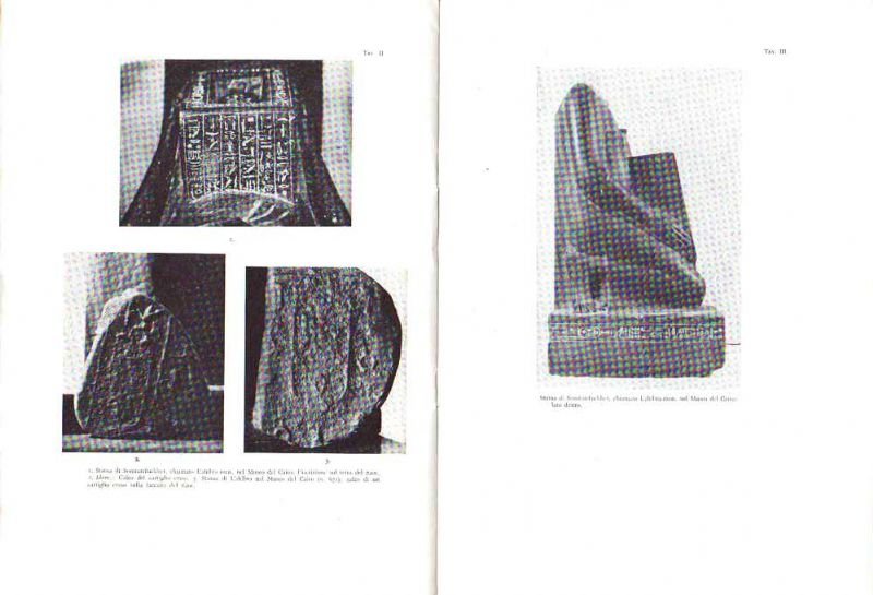 Una statua della XXVI dinastia con il cosiddetto 'abito persiano'.