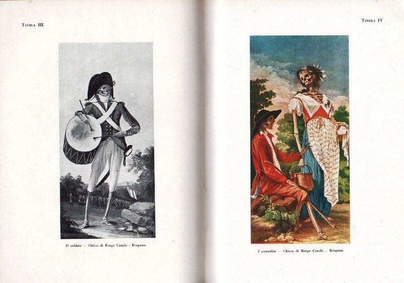 Vincenzo Bonomini, decoratore e pittore macabro del settecento.