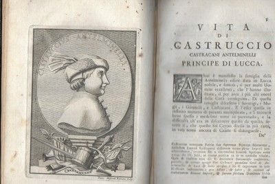 Vita Castruccii Antelminelli Lucensis Ducis. Una cum Etrusca Versione Giorgio …