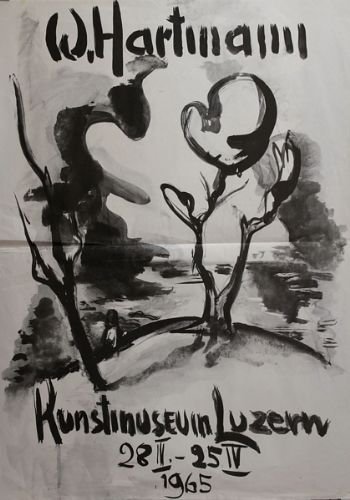 W. Hartmann. Kunstmuseum Luzern, 28. März - 25. April 1965.