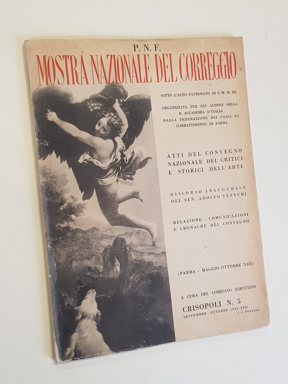 Mostra Nazionale del Correggio. Atti del Convegno Nazionale dei critici …