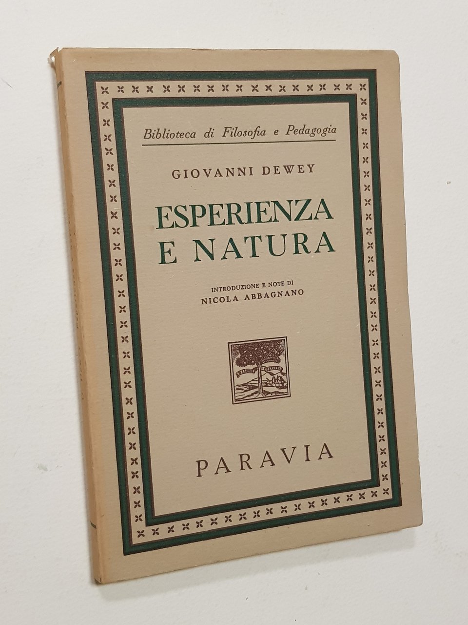 Esperienza e natura.