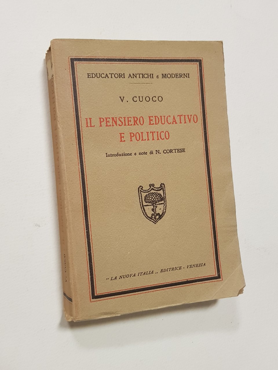 Il pensiero educativo e politico.