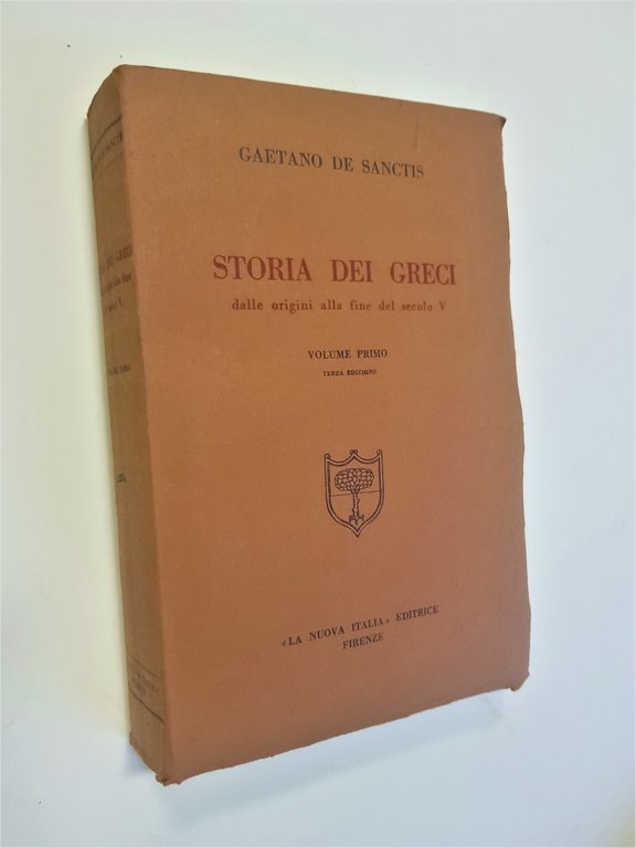 Storia dei Greci dalle origini alla fine del secolo V. …