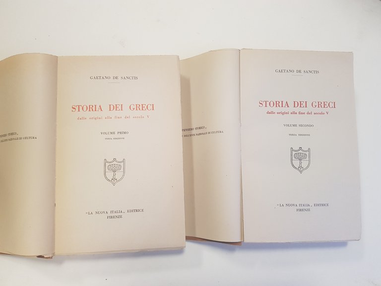 Storia dei Greci dalle origini alla fine del secolo V. …