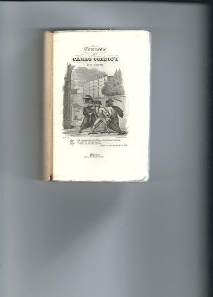 RACCOLTA COMPLETA DELLE COMMEDIE DI CARLO GOLDONI - VOL. XXVIII | Immagine principale