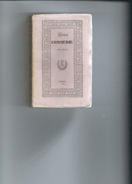 RACCOLTA COMPLETA DELLE COMMEDIE DI CARLO GOLDONI - VOL. XXVIII | Immagine Gallery 2