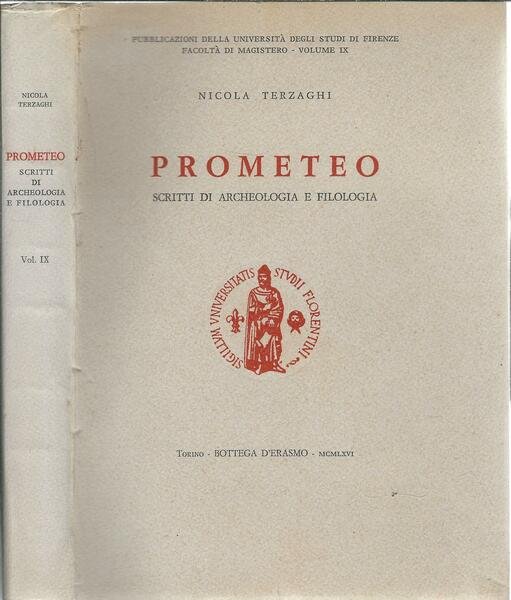 PROMETEO - SCRITTI DI ARCHEOLOGIA E FILOLOGIA