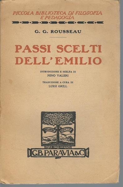 PASSI SCELTI DELL'EMILIO