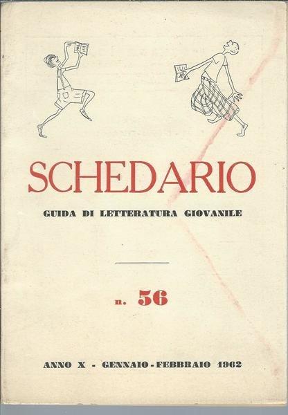 SCHEDARIO - GUIDA DI LETTERATURA GIOVANILE - 56 -