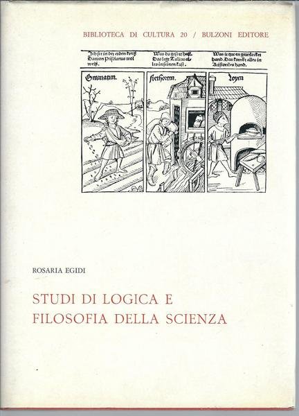 STUDI DI LOGICA E FILOSOFIA DELLA SCIENZA