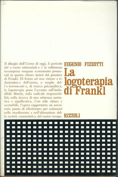 LA LOGOTERAPIA DI FRANKL