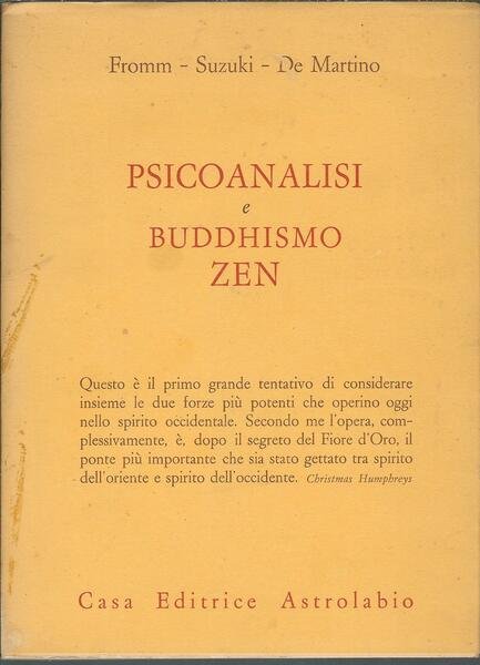 PSICOANALISI E BUDDHISMO ZEN