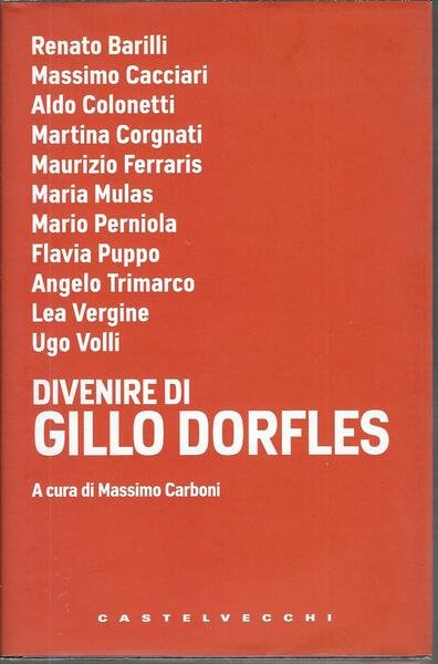 DIVENIRE DI GILLO DORFLES