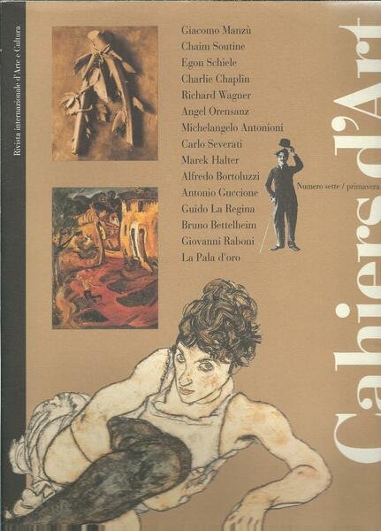 CAHIERS D'ART - NUMERO SETTE / PRIMAVERA 1995