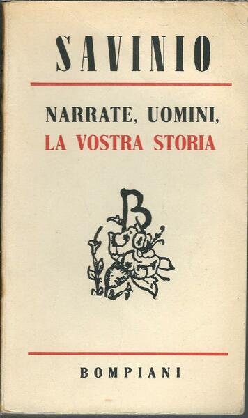 NARRATE, UOMUNI, LA VOSTRA STORIA