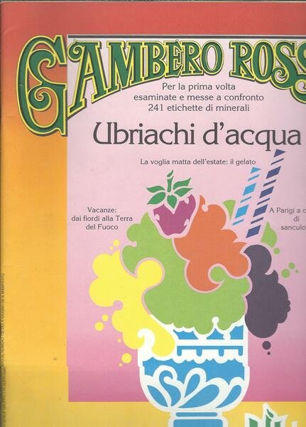 GAMBERO ROSSO - 29 - GIUGNO 1989