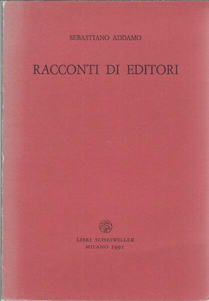 RACCONTI DI EDITORI