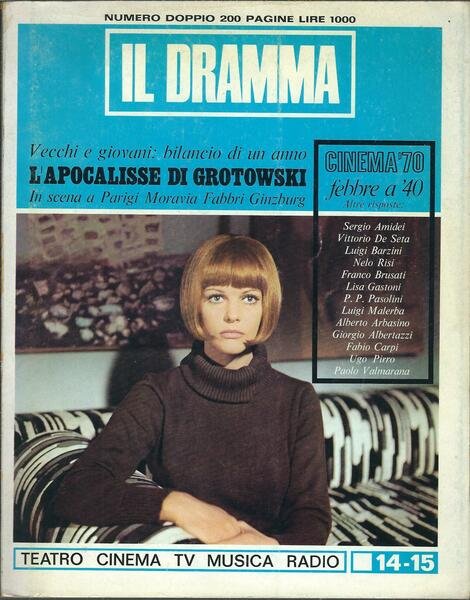 IL DRAMMA ANNO 45 - N. 14/15 1969 - NUMERO …