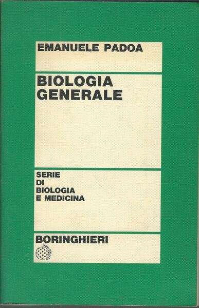 BIOLOGIA GENERALE