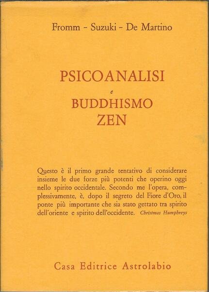 PSICOANALISI E BUDDHISMO ZEN