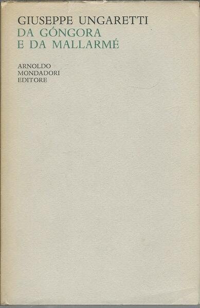 DA GONGORA E DA MALLARME