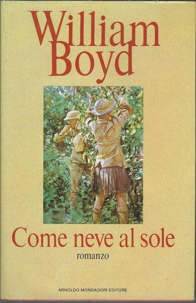 COME NEVE AL SOLE