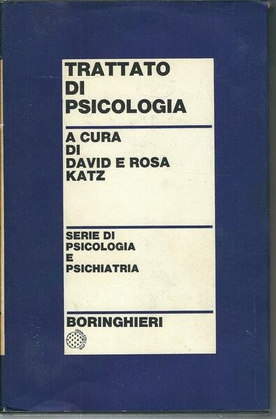 TRATTATO DI PSICOLOGIA