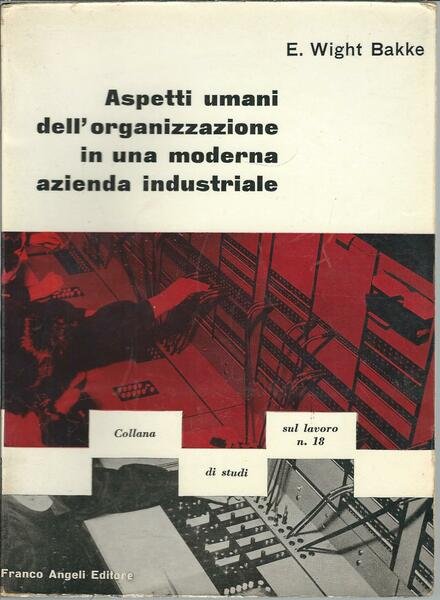 ASPETTI UMANI DELL'ORGANIZZAZIONE IN UNA MODERNA AZIENDA INDUSTRIALE