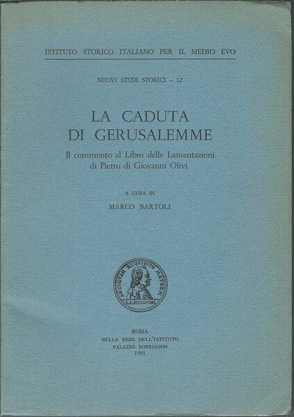 LA CADUTA DI GERUSALEMME - IL COMMENTO AL LIBRO DELLE …