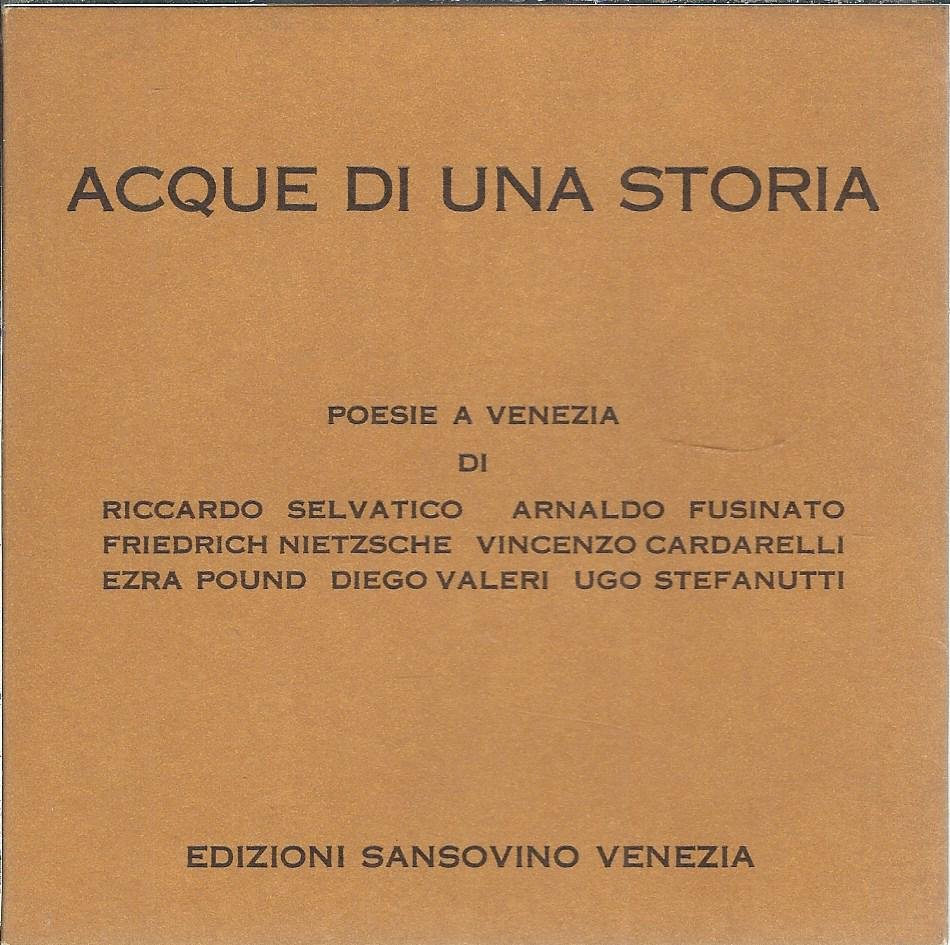 ACQUE DI UNA STORIA - POESIE A VENEZIA