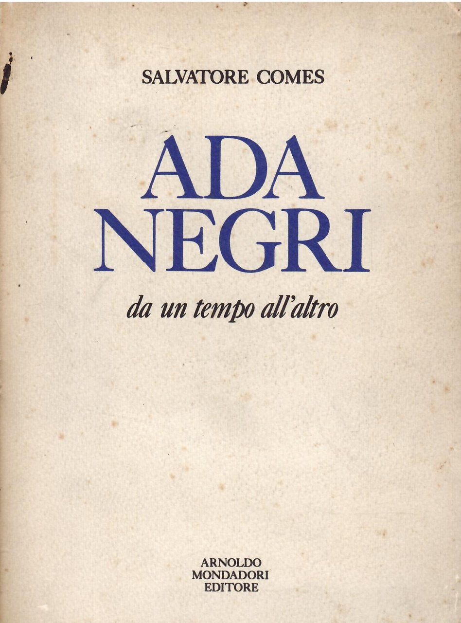 ADA NEGRI | Immagine principale