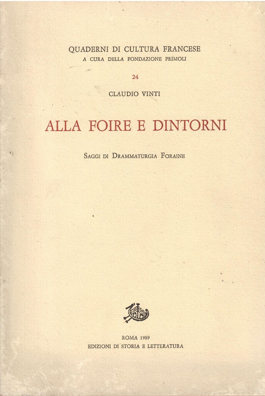 ALLA FOIRE E DINTORNI