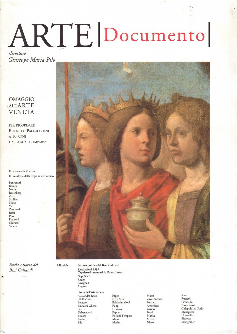 ARTE DOCUMENTO - 13 - OMAGGIO ALL'ARTE VENETA PER RICORDARE … | Immagine principale