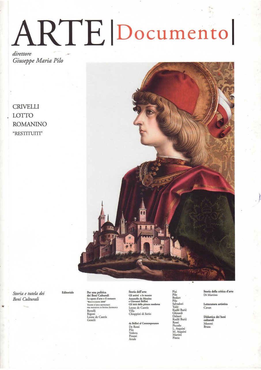 ARTE DOCUMENTO - 24 - CRIVELLI - LOTTO - ROMANINO …