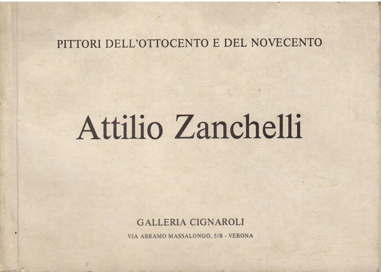ATTILIO ZANCHELLI ( BENEVENTO 1886 - GENOVA 1946 ) | Immagine principale