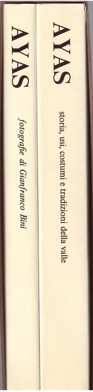 AYAS - DUE VOLUMI1) - STORIA, USI, COSTUMI E TRADIZIONI …