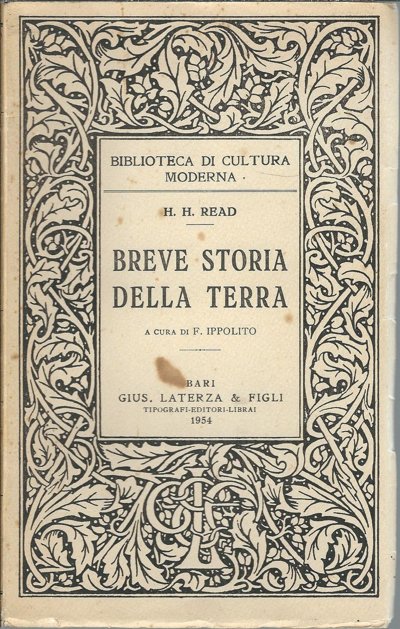 BREVE STORIA DELLA TERRA